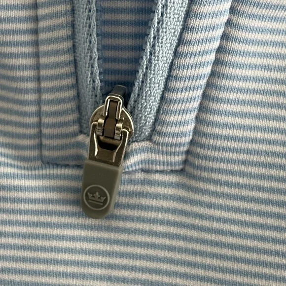 PETER MILLAR x BARSTOOL | Chicago Hot Dog Perth Performance Quarter Zip | Size L - Picture 5 of 12